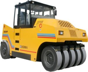 What is a pneumatic roller used for?