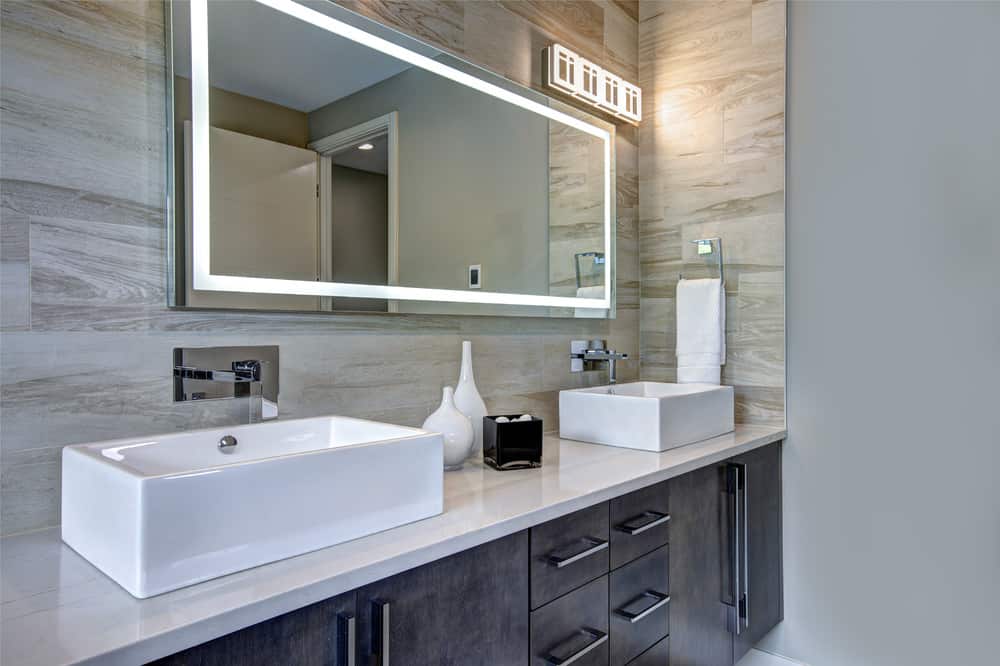 Modern bathroom vanities color trends in 2021