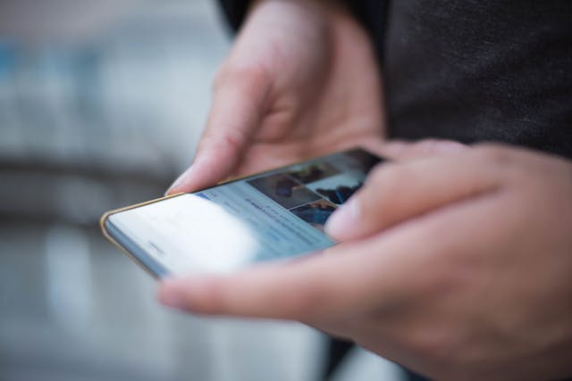 Instagram doesn’t offer a download feature