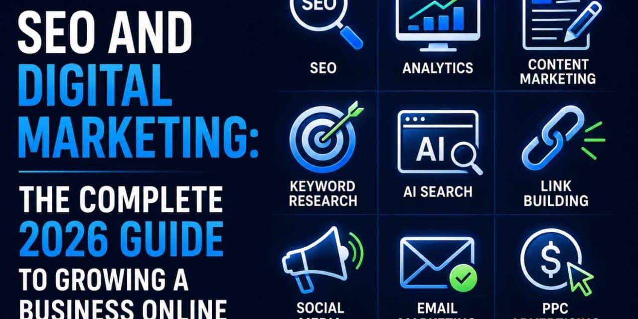 SEO and Digital Marketing: The Complete 2026 Guide to Growing a Business Online
